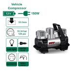 ⁦كمبرسور سيارة دي دبليو تي 12 فولت 150 وات 35 لتر/دقيقة ديجيتال DWT KAP12-150 D⁩ - الصورة ⁦2⁩