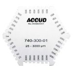قياس سمك الدهان الرطب 25-800 مم اكيود ACCUD