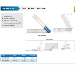 ⁦زاوية ديجيتال متحركة 0-360 دقة 0.1 ذراع 300 مم اكيود ACCUD⁩ - الصورة ⁦2⁩