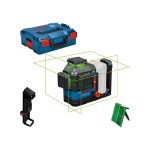 ⁦ميزان ليزر بوش 3 خط 120 متر  360 درجه ليزر اخضر  BOSCH G LL 18V-120-33 CG⁩ - الصورة ⁦2⁩