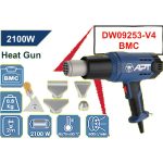 ⁦كيت مسدس تسخين 2100 وات اي بي تي شنطة بلاستيك موديل  APT DW09253-V4 BMC⁩ - الصورة ⁦3⁩