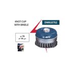 فرشة سلك كباية اي بي تي مجدوله خدمه شاقه 75 مم سن 14 مم APT  DW810752