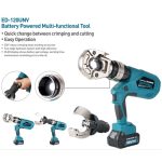 ⁦مكبس400 مم/ مقص 6.5 سم / بنشر حتى 2 بوصة بالبطارية ZUPPER ED-120UNV⁩ - الصورة ⁦7⁩