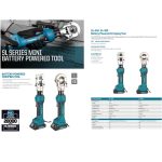 ⁦مكبس هيدروليك من 16- 300 مم بطاريه ZUPPER SL-300⁩ - الصورة ⁦2⁩