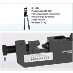 ⁦مكبس كوس ترس من 240/10 مم ZUPPER KH-230⁩ - الصورة ⁦7⁩