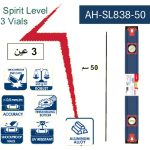 ⁦ميزان مياه 3 عين ازرق ثقيل 50 سم موديل APT AH-SL838-50⁩ - الصورة ⁦2⁩