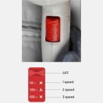 ⁦كيت مسدس تسخين كراون 2000 وات موديل CROWN CT19041K⁩ - الصورة ⁦3⁩