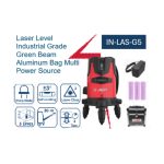 ⁦ميزان ليزر اي بي تي صناعى 5 خط ليزر اخضر 50/30م شنطه المونيوم APT IN-LAS-G5⁩ - الصورة ⁦3⁩