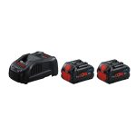 ⁦شاحن بوش مع 2 بطارية 18 فولت 5.5 امبير BOSCH⁩ - الصورة ⁦2⁩
