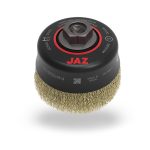 فرشاة سلك كوبية مجعدة 60 مم (2.5 بوصة) صلب مطلي M14x20mm (TO0600EM14)