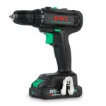 شنيور بطاريه دي دبليو تي 20 فولت 10 مم 2 سرعة 2 امبير 2 بطارية DWT ABSP-20 NF-2BMC