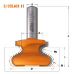 CMT Orange Tools Drill Bit Drilling D=38.1d17xT18Xi20.7XR6xL55.5X S=8 Z2 HW