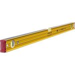 Stabila Spirit Level 96-2M with End Caps Anti Slip/Shock - Absorbing/3 Vials Removable for Removal 100 cm with Magnet (15855)