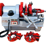 REX Pipe Threading Machine N100 A with Legs, BSPT, 1/2 in - 4 in, Manual Only, 220 V (35A570)