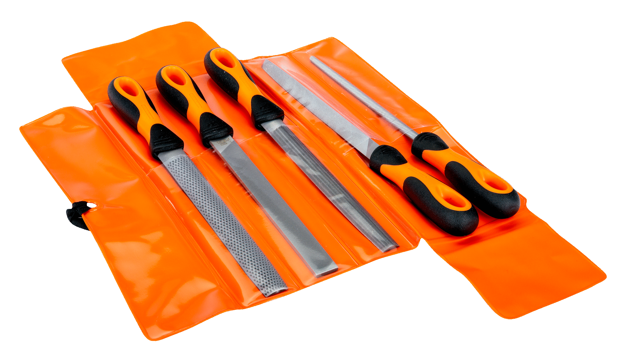 1765786974571_21114770820 Set File Metalworking 5 Pieces with Handle 8 in Bahco - Image 1