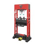 Mega Hydraulic Shop Press 2 Piston Pump Manual Cylinder Movable Wide 50 ton (PRD50)