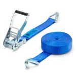 TOHO Lifting Equipment - Cargo Lashing Strap with Hook Double on Shape Type J (Color Blue)