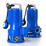 Zenit Pump Submersible with System and Cutting, Model GR BluePRO 550 (5.5 HP / 380 V)