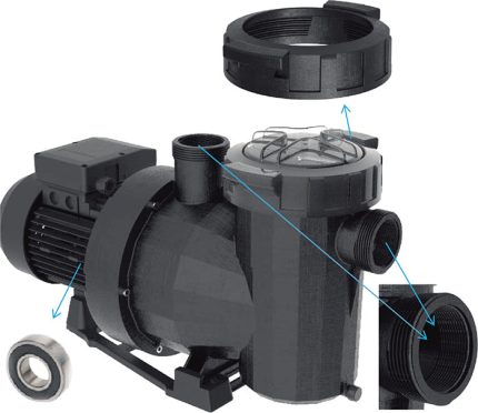 طلمبة حمامات سباحة أسترال AstralPool Victoria Plus Silent 200M – موديل 65566